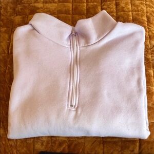 ✨3/$20 Half-Zip Light Purple Sweatshirt